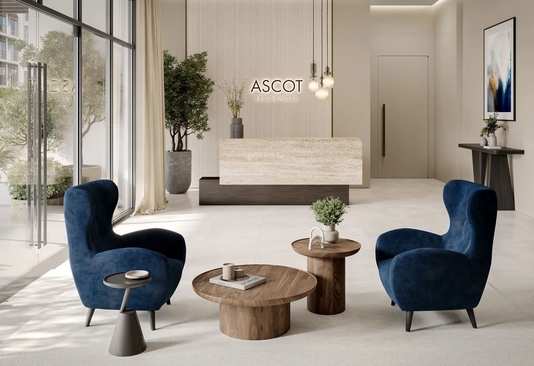 Ascot Residences — лобби
