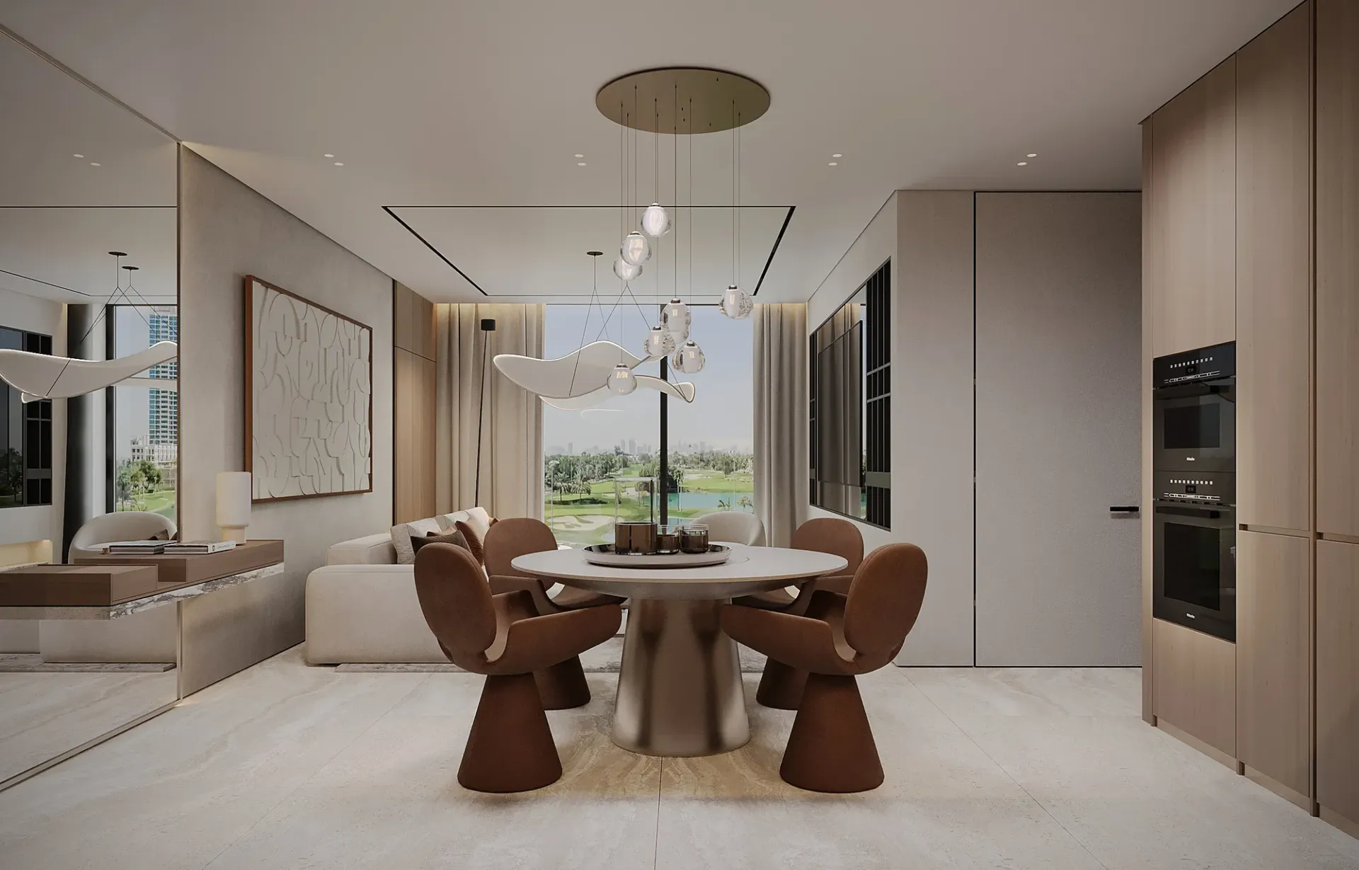 Ashwood Residences — обеденная зона