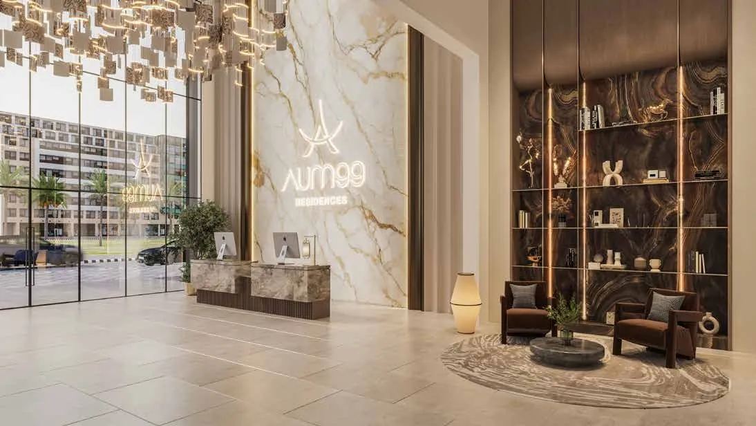 Aum 99 Residences — фото 20 Aum 99 Residences в районе Дубайленд Резиденс Комплекс — фото 20