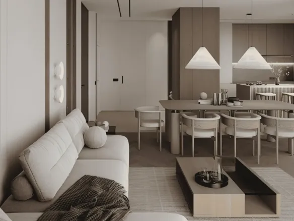 Aura Prestige — интерьер гостиной, фото 4