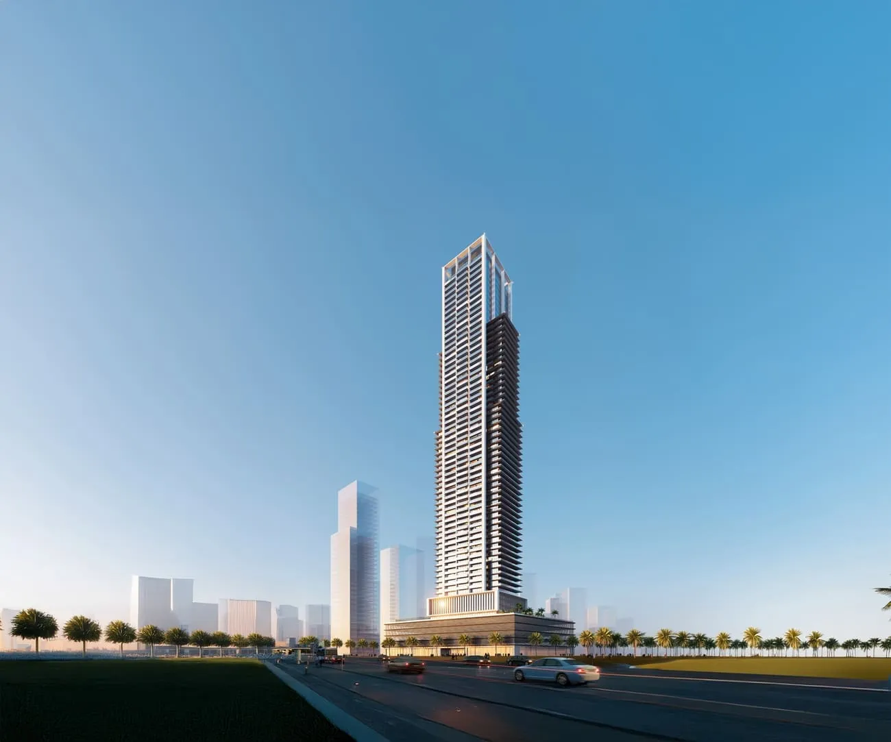 Auresta Tower — вид на комплекс