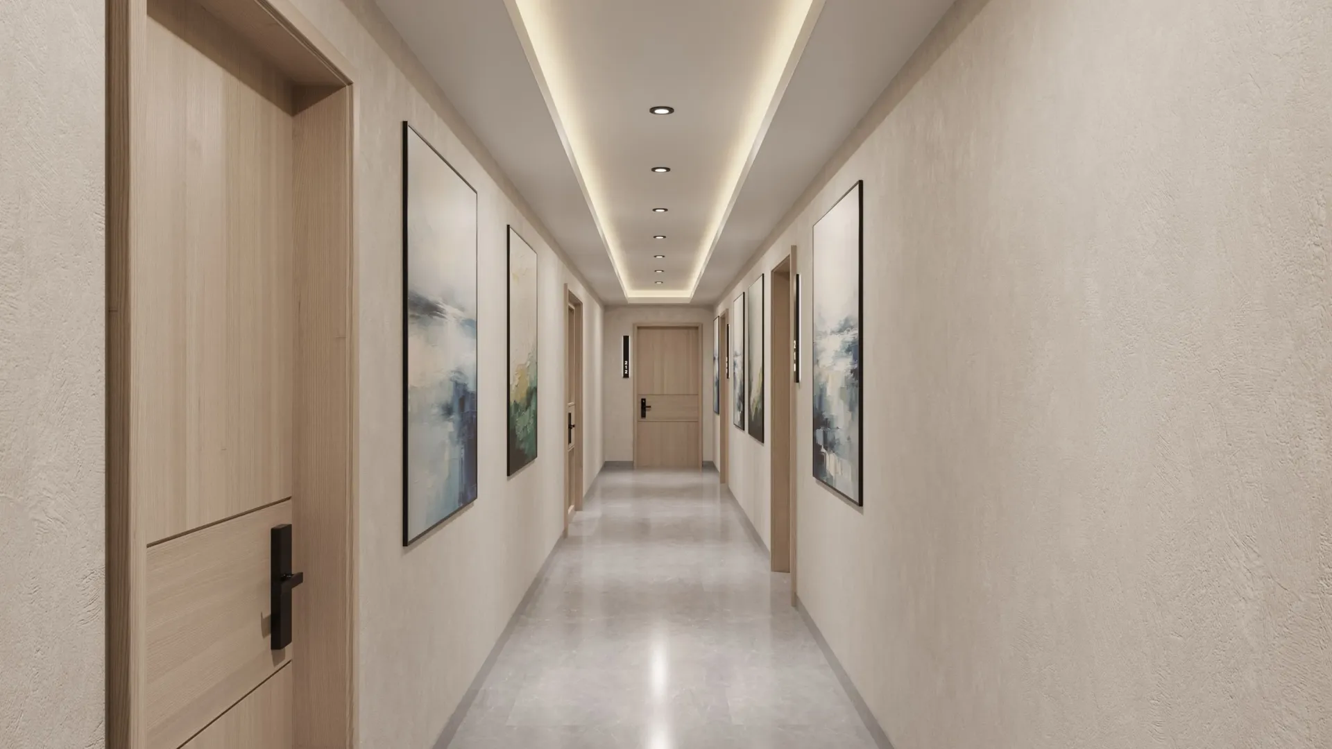 Avant Garde Residences 2 — коридор