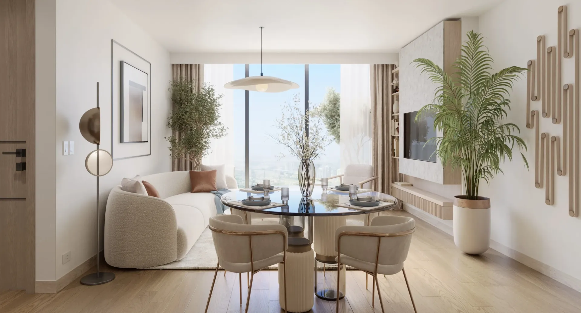Avant Garde Residences 2 — интерьер гостиной