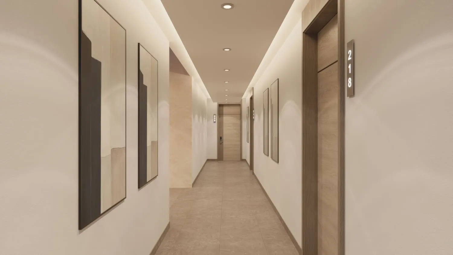 Avant Garde Residences by Skyline — коридор