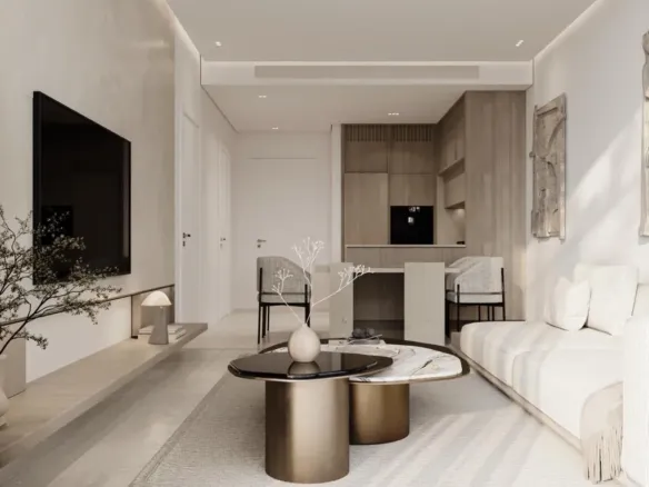 Aveline Residences — интерьер гостиной, фото 7