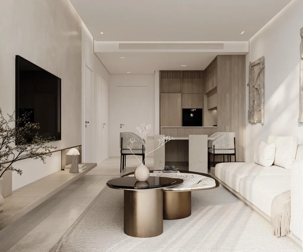 Aveline Residences — интерьер гостиной, фото 7