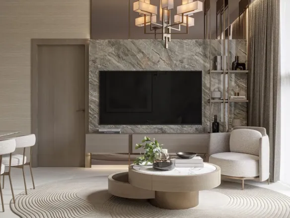 Avelon Boulevard — интерьер гостиной, фото 7