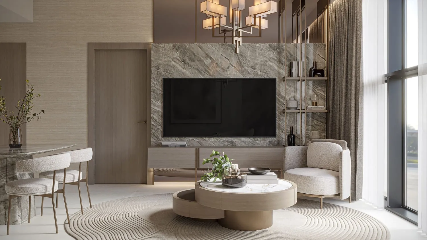 Avelon Boulevard — интерьер гостиной, фото 7