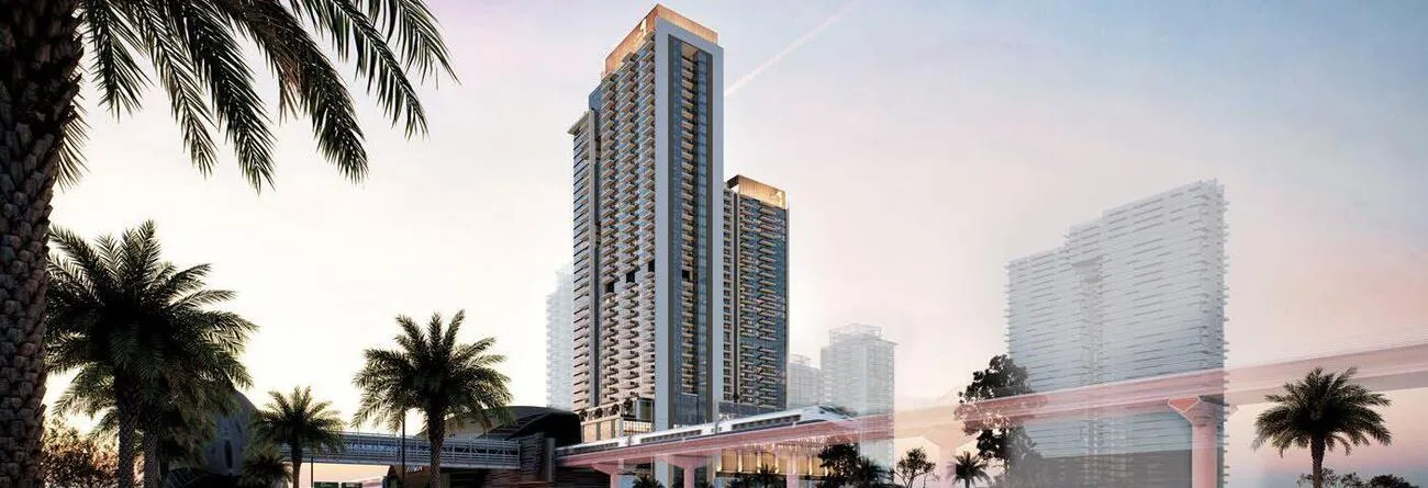 Avenue Park Towers 1 at Wasl 1 в районе Аль-Кифаф — фото 1