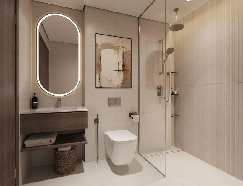 Avenue Park Towers 1 at Wasl 1 — ванная комната