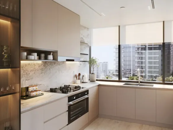 Avenue Park Towers 2 at Wasl 1 — кухня