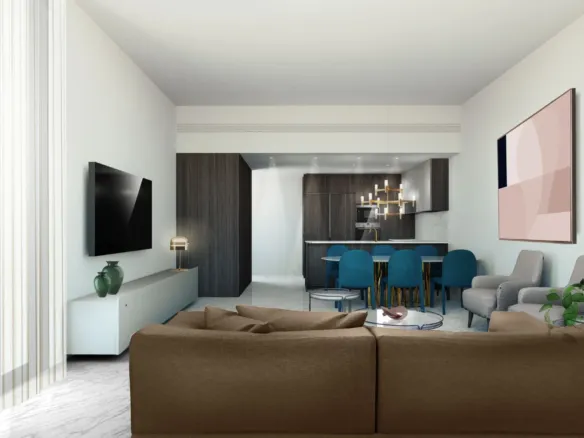 Avenue Residence 4 — интерьер гостиной