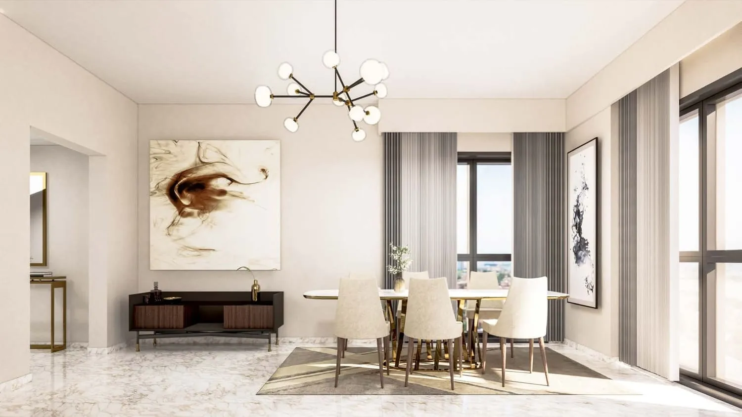 Avenue Residence 5 — обеденная зона