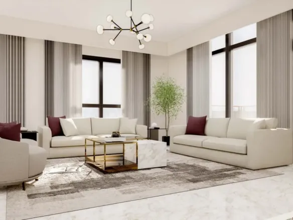 Avenue Residence 5 — интерьер гостиной, фото 7
