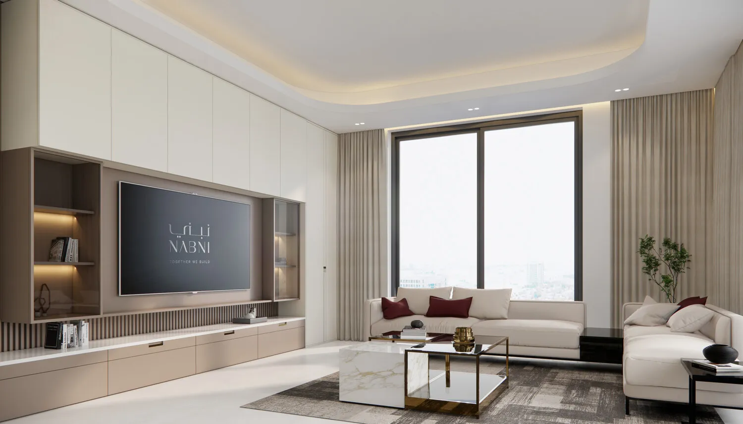 Avenue Residence 7 — интерьер гостиной