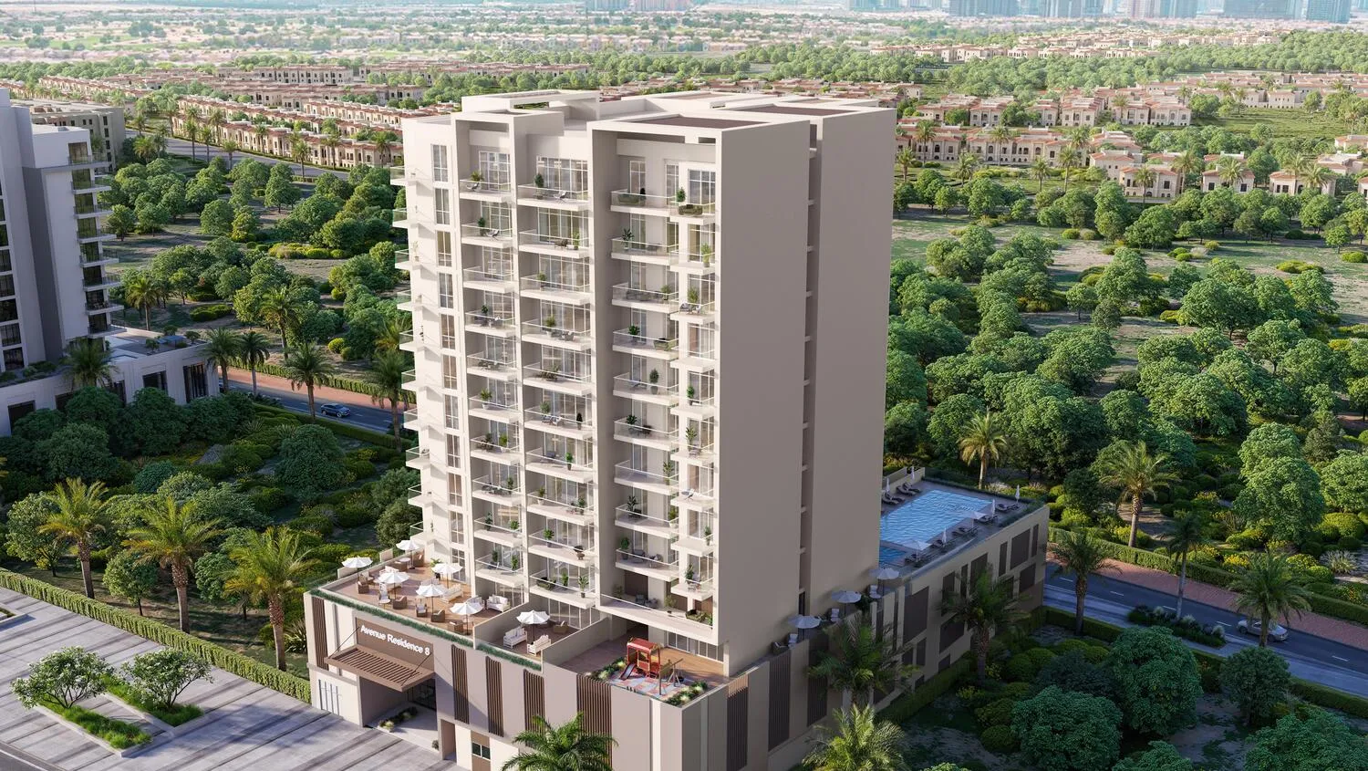 Avenue Residence 8 в районе Al Furjan — фото 2