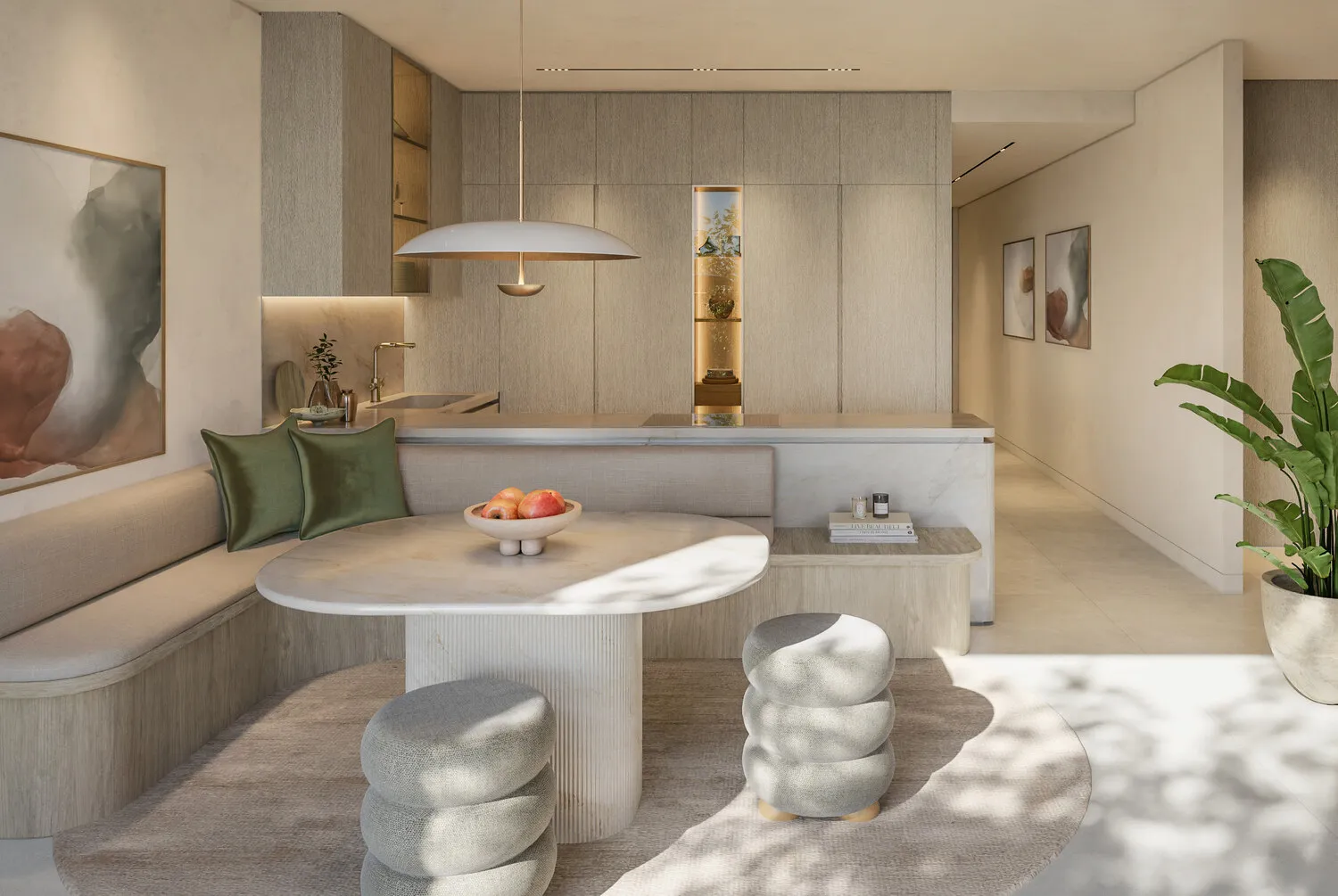 Avida Residences — обеденная зона