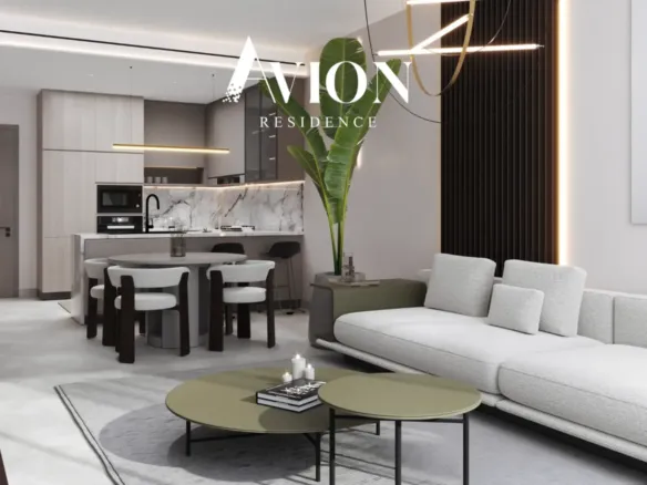 Avion Residence — интерьер гостиной, фото 10