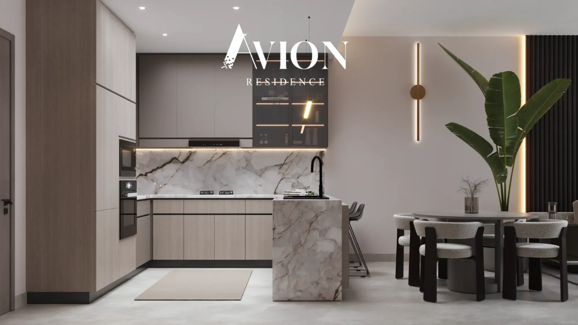 Avion Residence — кухня