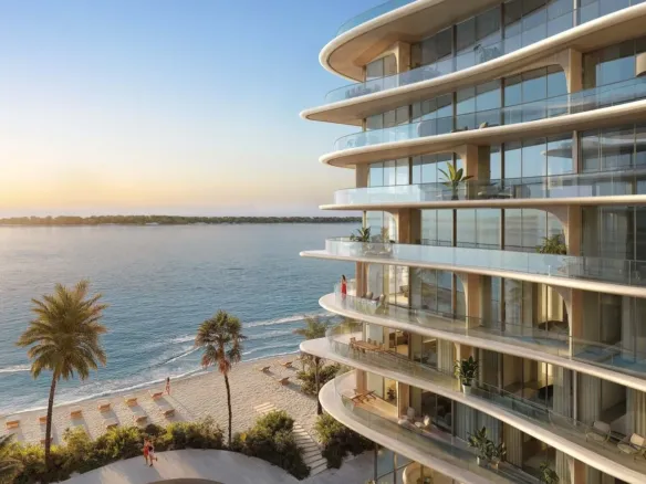 AYA Beachfront Residences — фасад здания