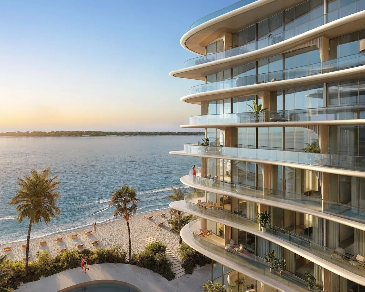 AYA Beachfront Residences — фасад здания