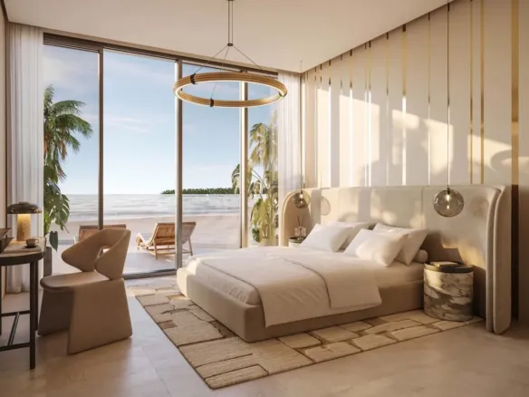 AYA Beachfront Residences — спальня
