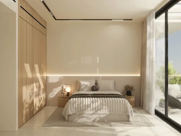 Ayaan Heights 1 — спальня