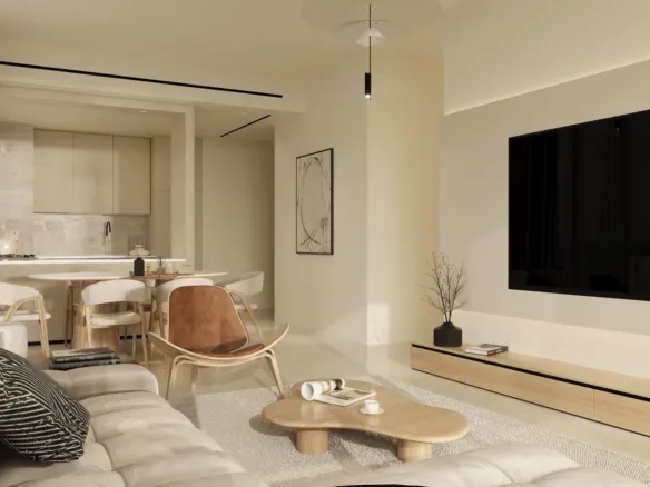 Ayaan Heights 1 — интерьер гостиной, фото 5
