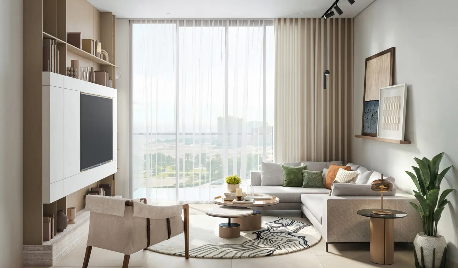 Ayami Residence — интерьер гостиной, фото 8