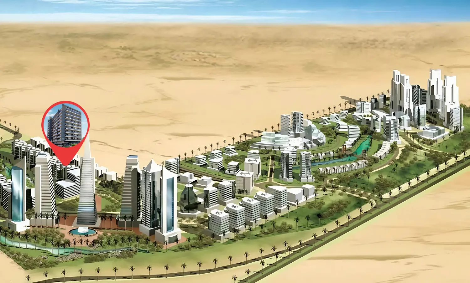 AYAT Parkview в районе Wadi Al Safa 2 — фото 14