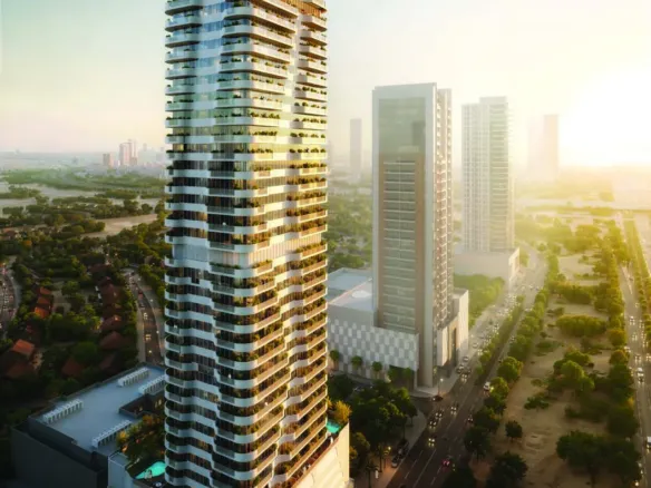 Azha Millennium Residences в районе JVT (Джумейра Вилладж Трайангл) — фото 1