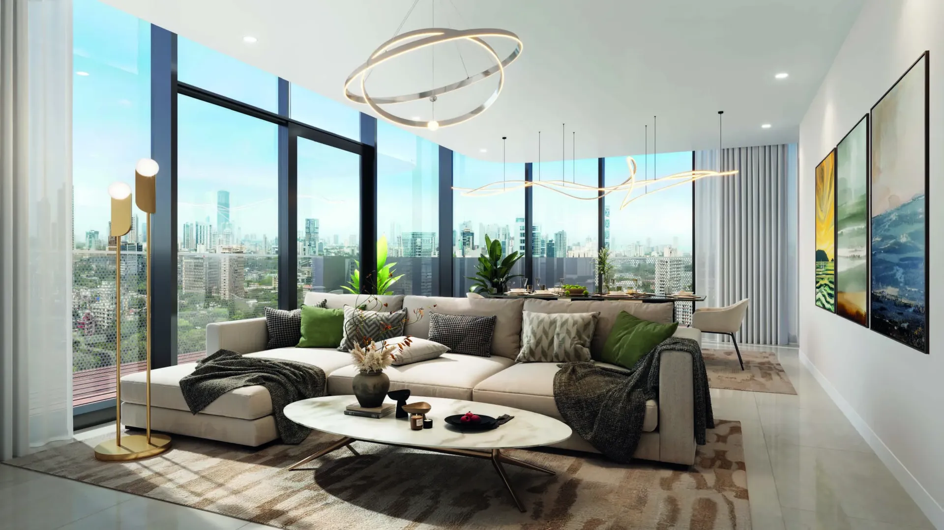 Azha Millennium Residences в районе JVT (Джумейра Вилладж Трайангл) — фото 13