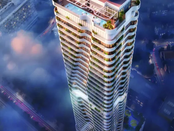 Azha Millennium Residences в районе JVT (Джумейра Вилладж Трайангл) — фото 2
