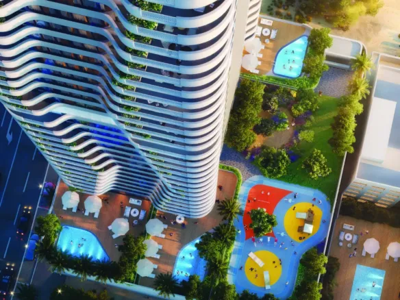 Azha Millennium Residences в районе JVT (Джумейра Вилладж Трайангл) — фото 4