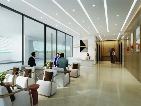 Azha Millennium Residences — лобби