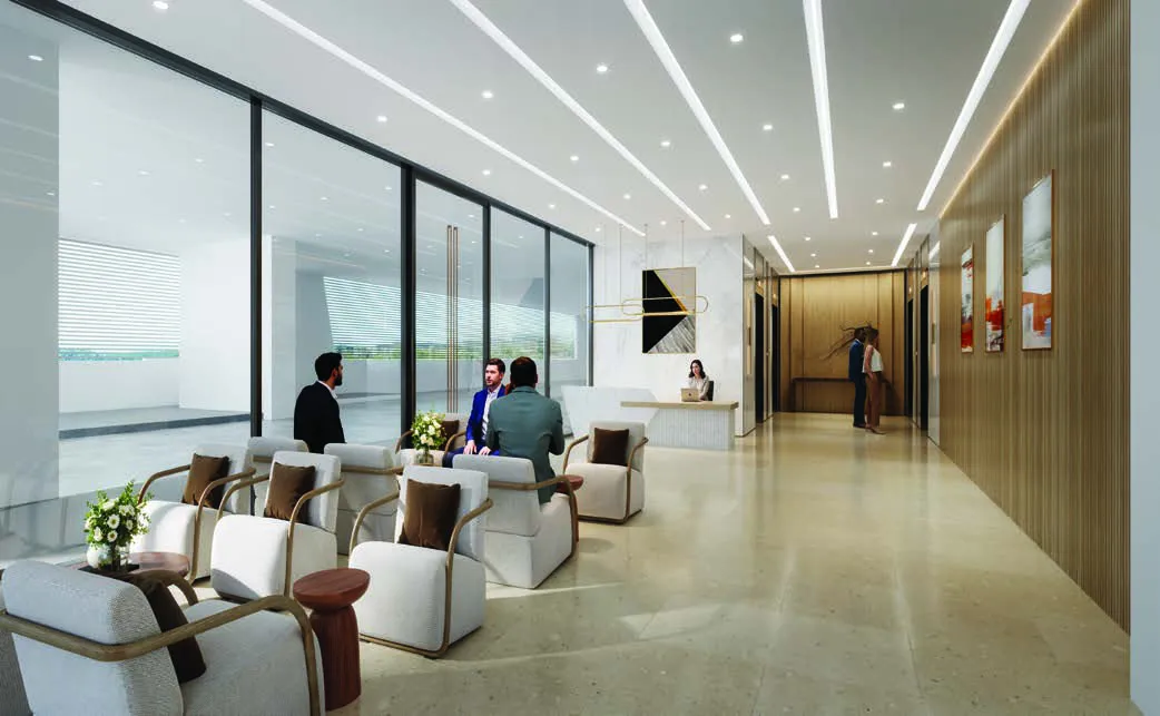 Azha Millennium Residences — лобби