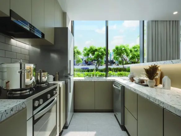 Azha Millennium Residences — кухня
