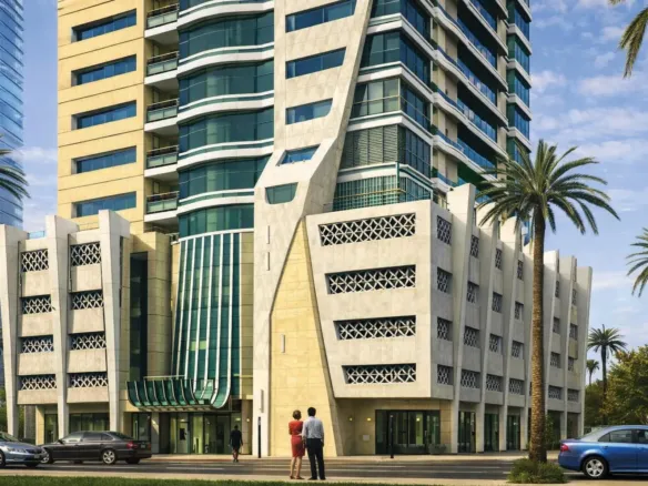 Azha Views Residences — фасад здания, фото 4