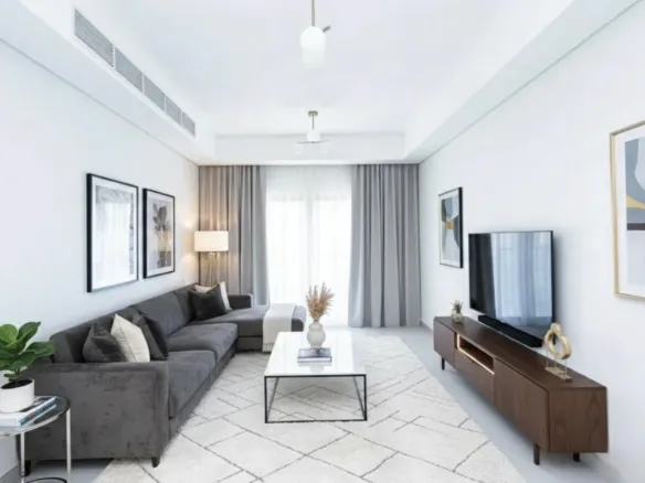 Azha Views Residences — интерьер гостиной