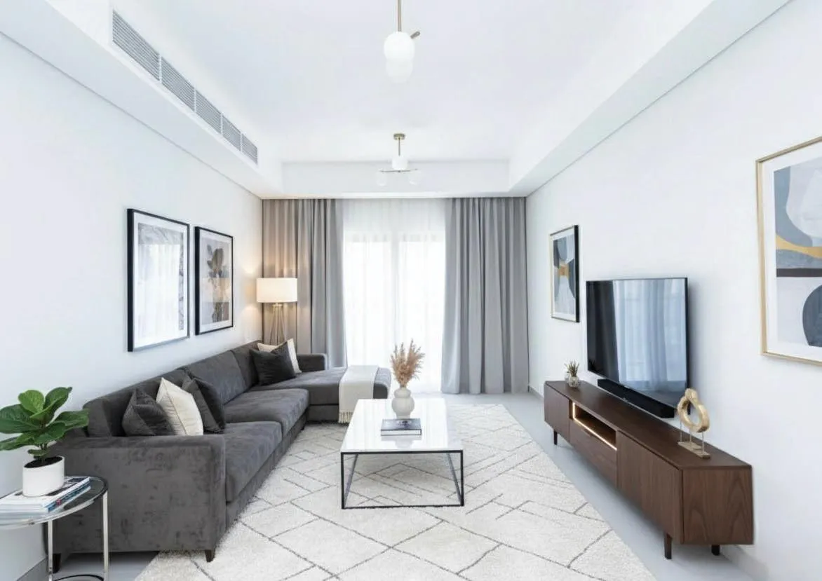 Azha Views Residences — интерьер гостиной