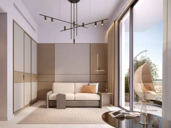 Azizi Milan — интерьер гостиной, фото 27