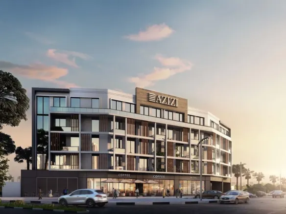 Azizi Park Avenue 1 — фасад здания
