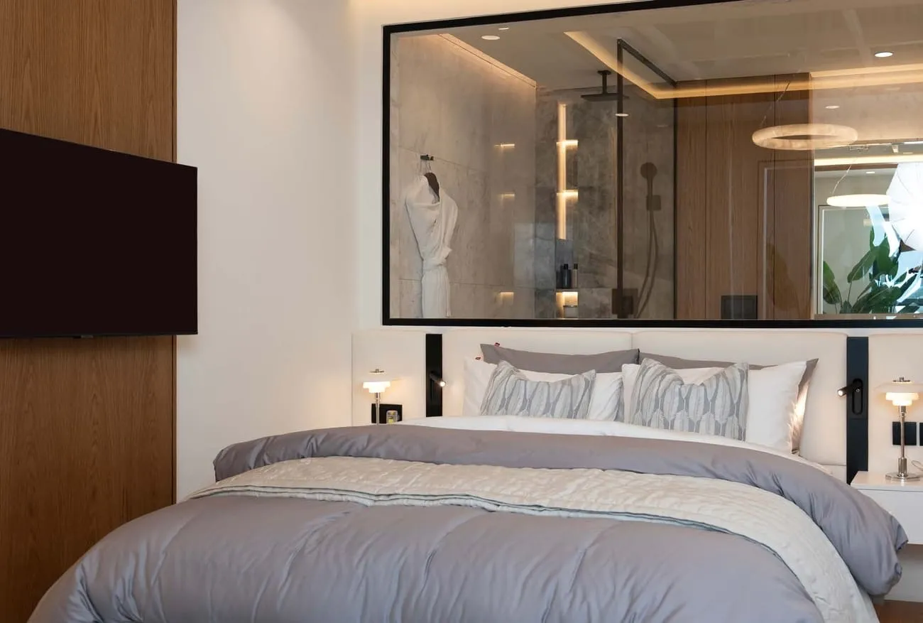 Bab Al Qasr Canal View Residence 22 — спальня