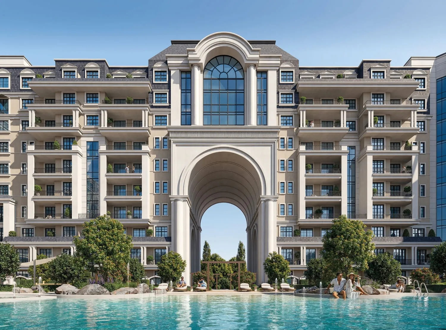Bab Al Qasr Garden Residence 66 в районе Масдар Сити — фото 1