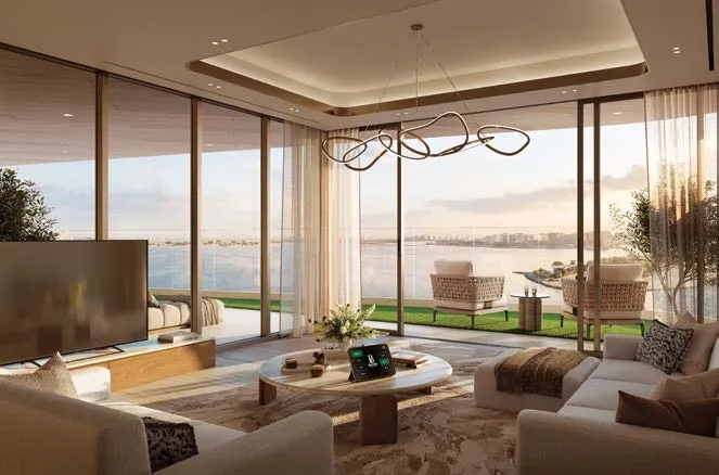 Bab Al Qasr Sea View Residence 51 — интерьер гостиной, фото 12