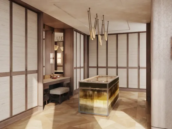 Baccarat Residences — гардеробная