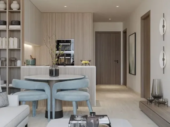 Bali Residences — кухня-гостиная