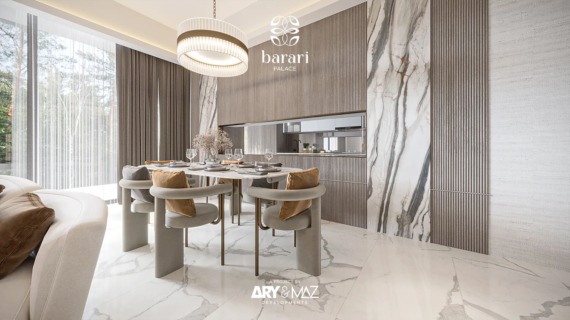 Barari Palace в районе Маджан — фото 19