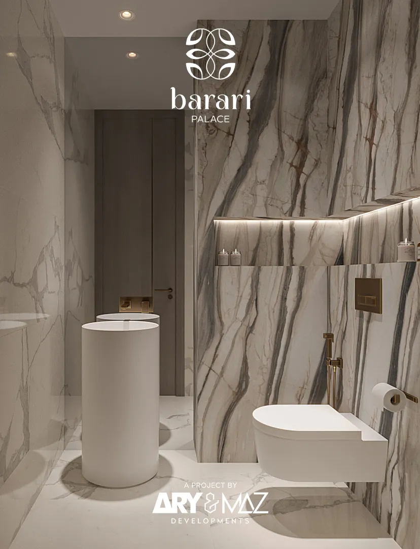 Barari Palace — ванная комната