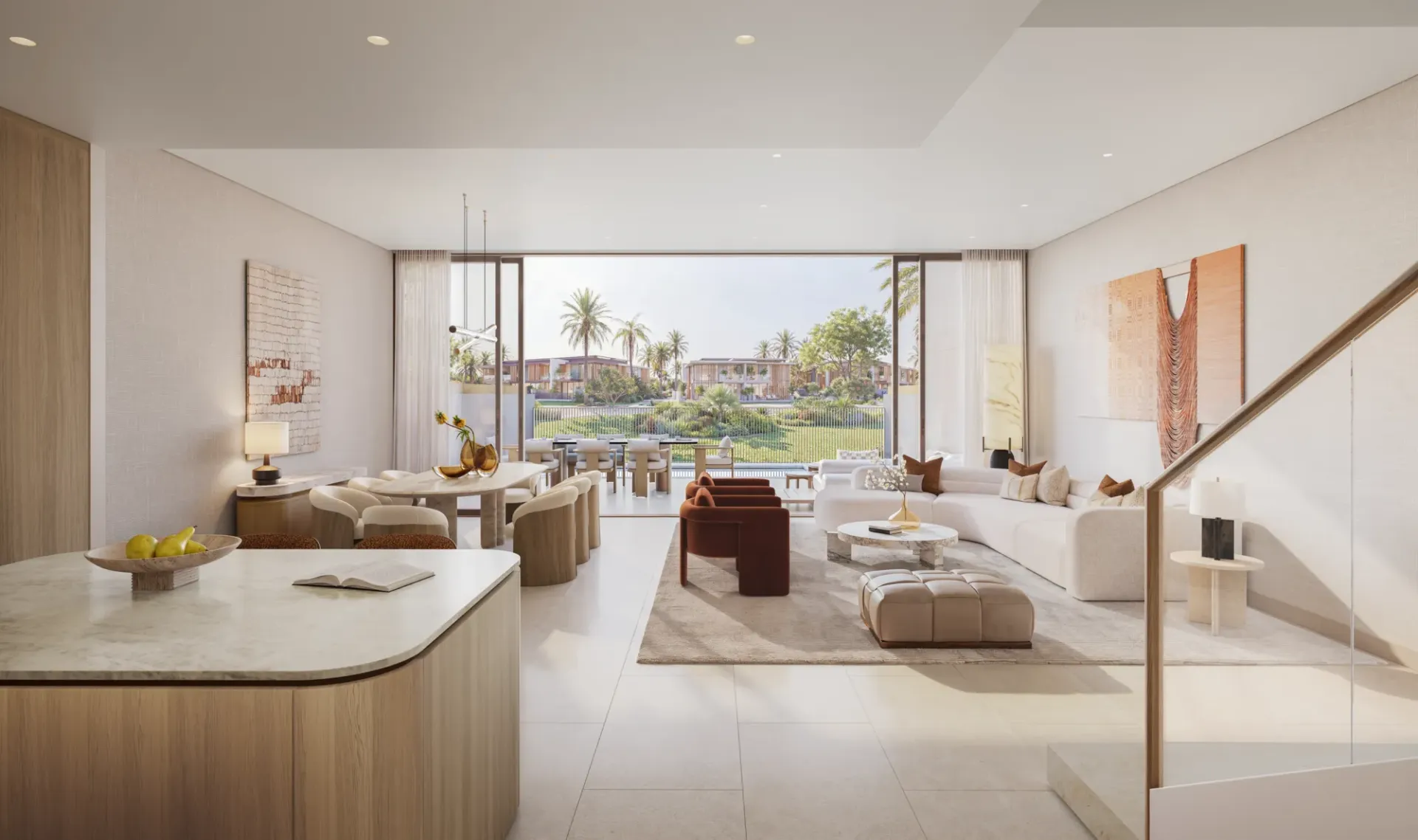 Bay Estate — интерьер гостиной
